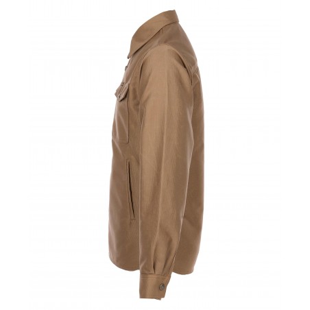 1967 CPO Shirt waxed khaki - Pike Brothers