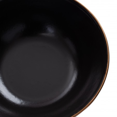 Schüsseln aus emailliertem Stahl Farbe Schwarz-Anthrazit – Barebones Living
