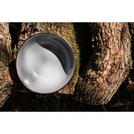 Dark Grey Enamel Steel Bowls – Barebones Living
