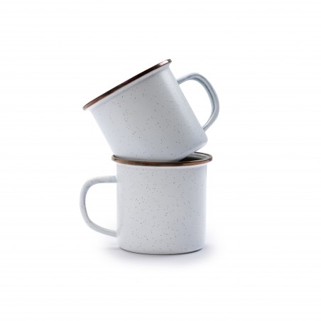 Eggshell Enamel Steel Mug Barebones Living