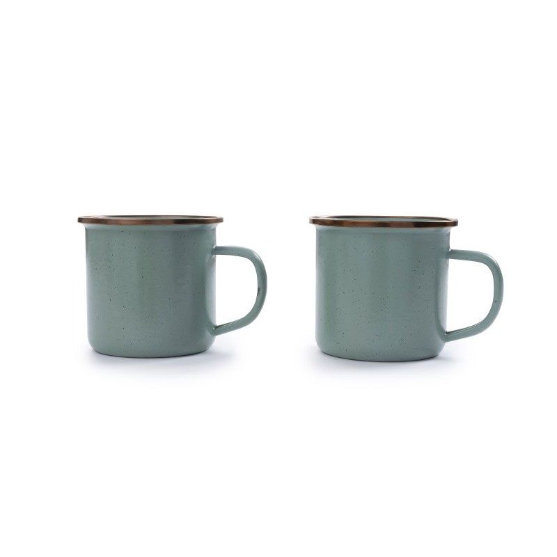 Mint Enamel Steel Mug Barebones Living