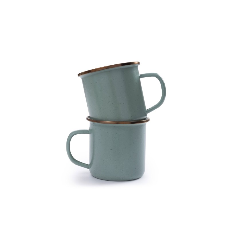 Mint Enamel Steel Mug Barebones Living