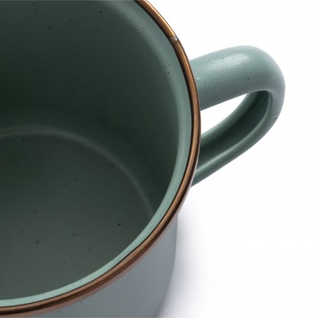 Mug Geëmailleerd Staal muntkleur Barebones Living
