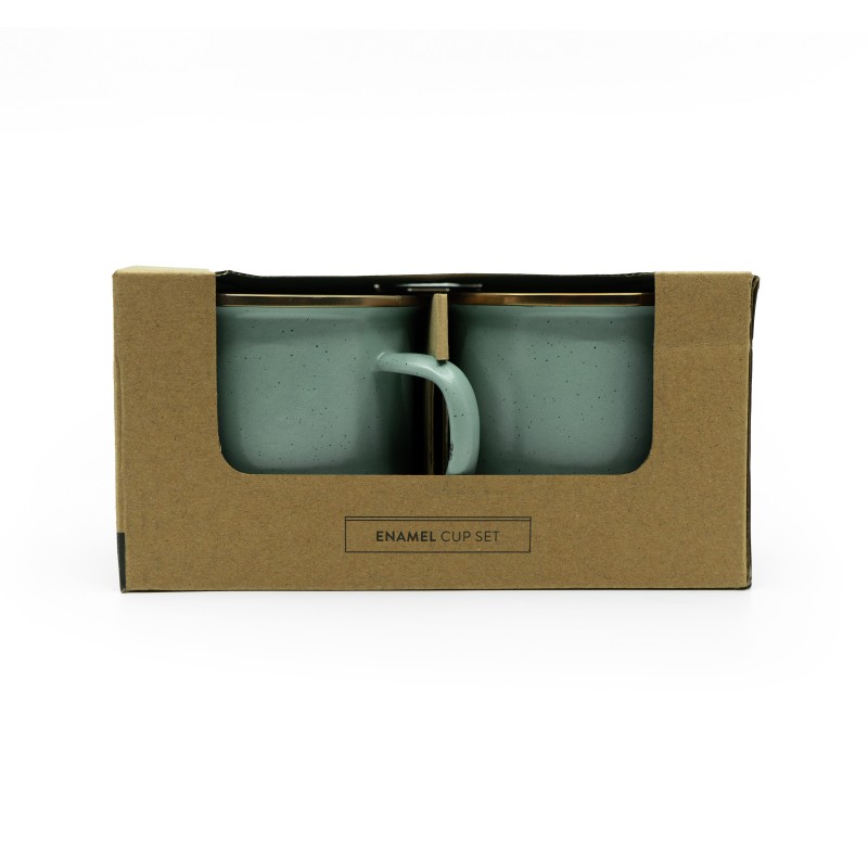 Mint Enamel Steel Mug Barebones Living