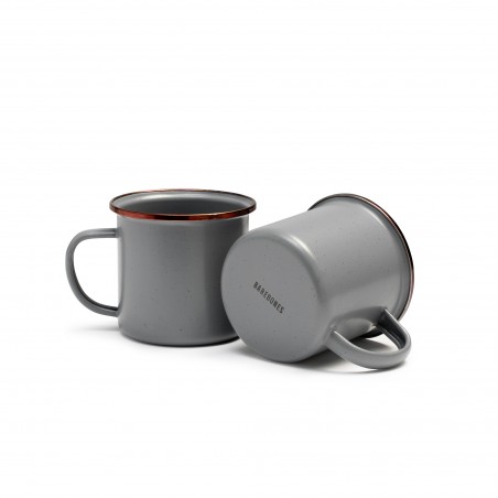 Grey Enamel Steel Mug Barebones Living