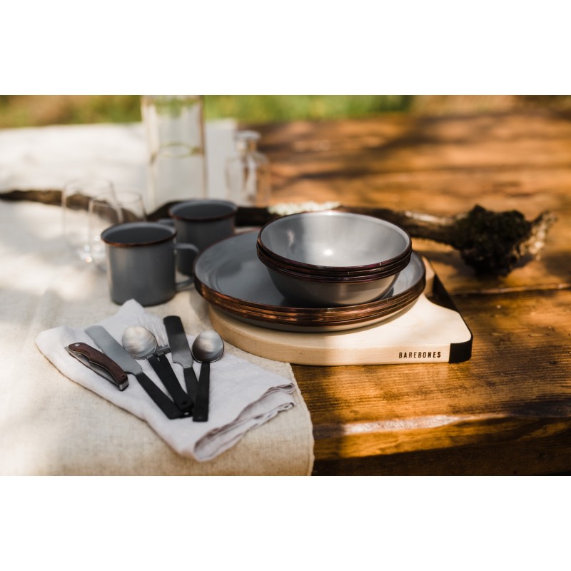 Mug Acier Emaillé couleur grise Barebones Living