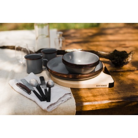 Mug Acier Emaillé couleur grise Barebones Living