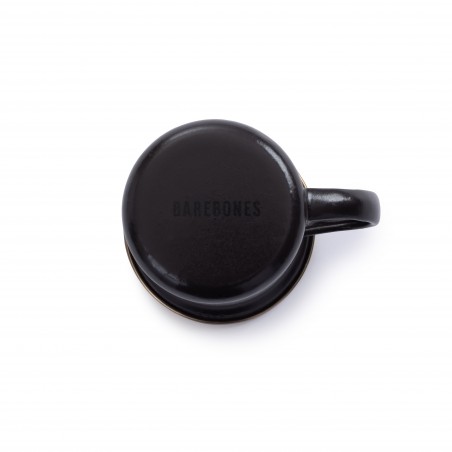 Espresso Koffiekopjes Geëmailleerd Staal kleur antraciet - Barebones Living
