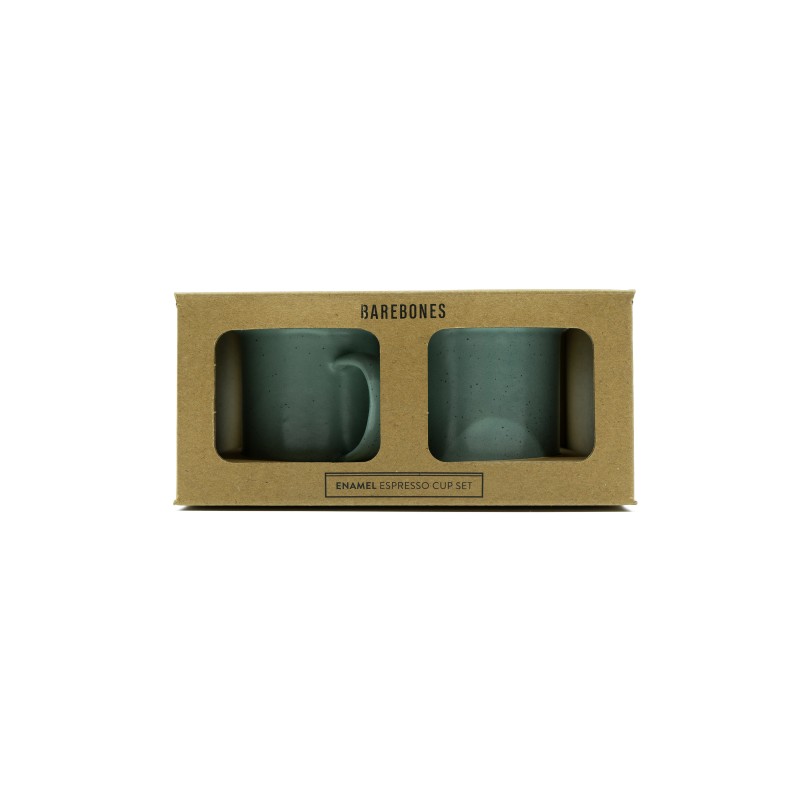 Tasses à café Expresso Acier Emaillé couleur...