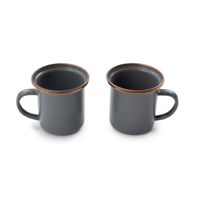 Espresso-Kaffeetassen Emaillierter Stahl Farbe...