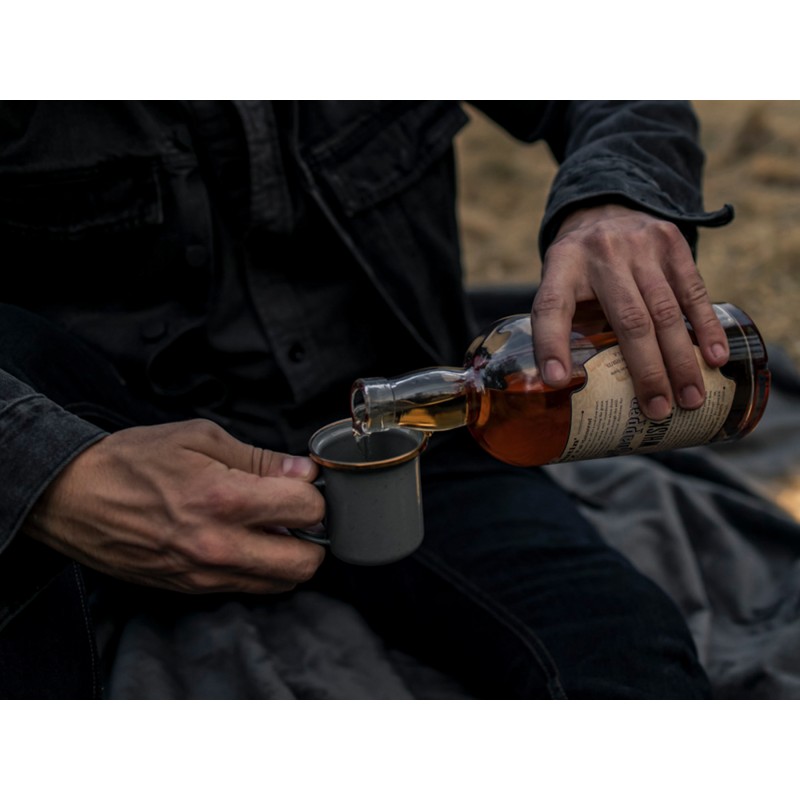 Tasses à café Expresso Acier Emaillé couleur...