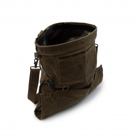 Sac de Jardin Toile Epaisse Waxée Vert Olive – Barebones Living