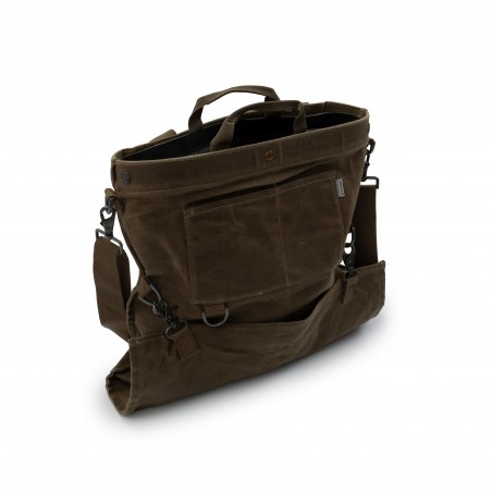 Thick Waxed Canvas Garden Bag Olive Green – Barebones Living
