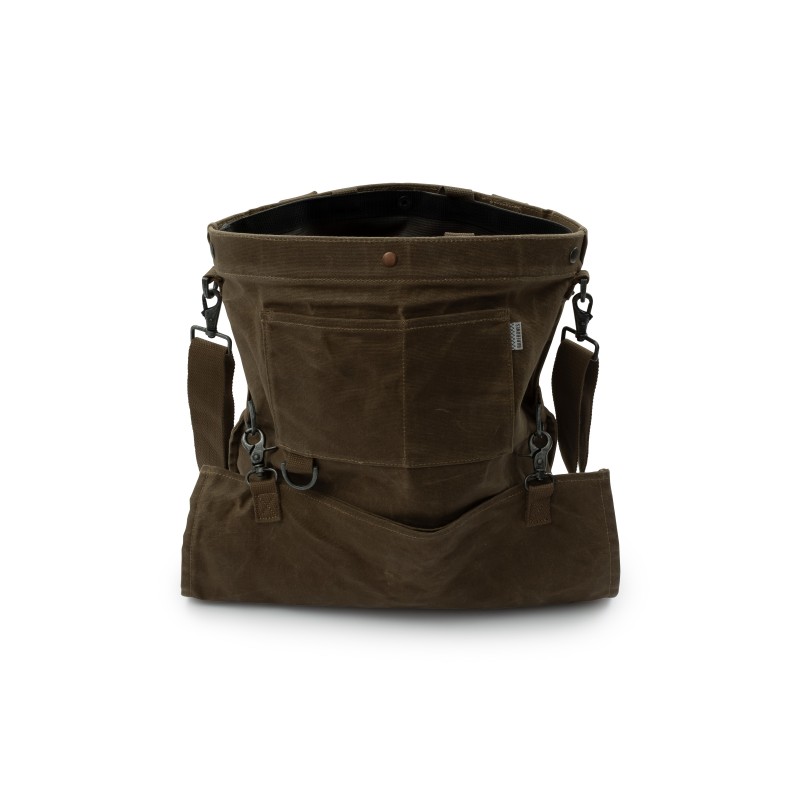Tuintas Dikke Gewaxte Canvas Olijfgroen –...