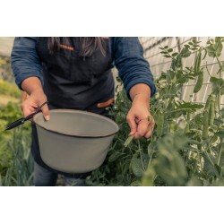 Set de 2 Saladiers Acier Emaillé couleur Grise  –... 2