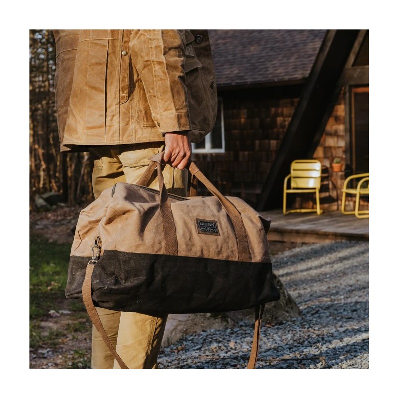 Khaki Weekend Bag – Barebones Living