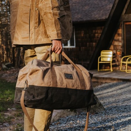 Khaki Weekend Bag – Barebones Living