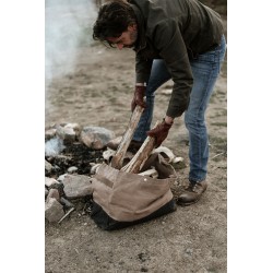 Khaki-Einkaufstasche für schwere Lasten – Barebones Living