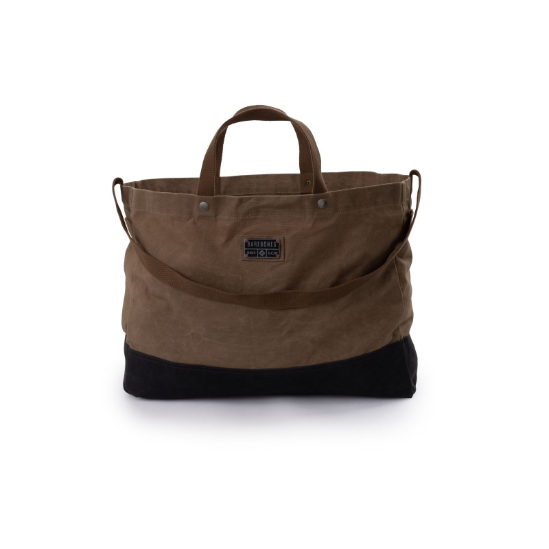 Khaki Heavy-Load Shopping Bag – Barebones Living