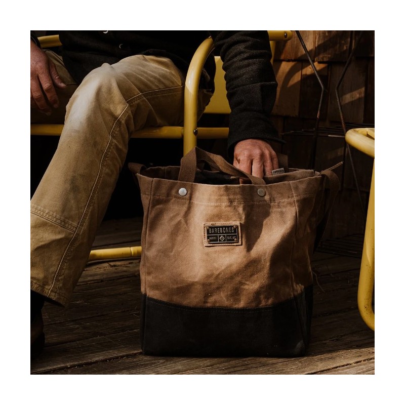 Khaki Tote Bag – Barebones Living