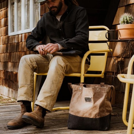 Khaki Tote Bag – Barebones Living