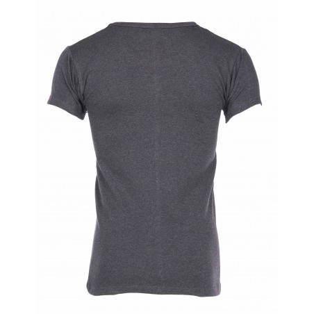 Pack de 2 T-shirts tubulaires col rond gris 1947 Round Neck Set Grey - Pike Brothers