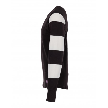 T-Shirt Henley Racer 1950 Racing Jersey Sprocket White - Pike Brothers