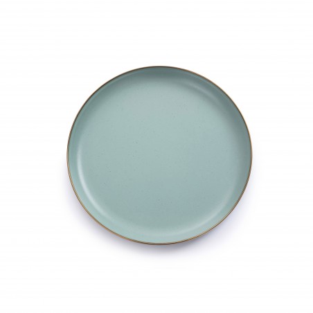 Large Mint Green Enamel Steel Plates – Barebones Living