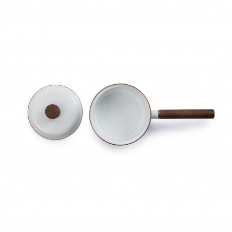 Steelpan geëmailleerd staal kleur eierschaal – Barebones Living