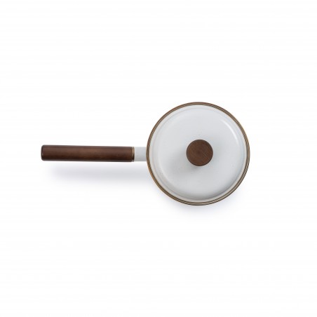 Steelpan geëmailleerd staal kleur eierschaal – Barebones Living