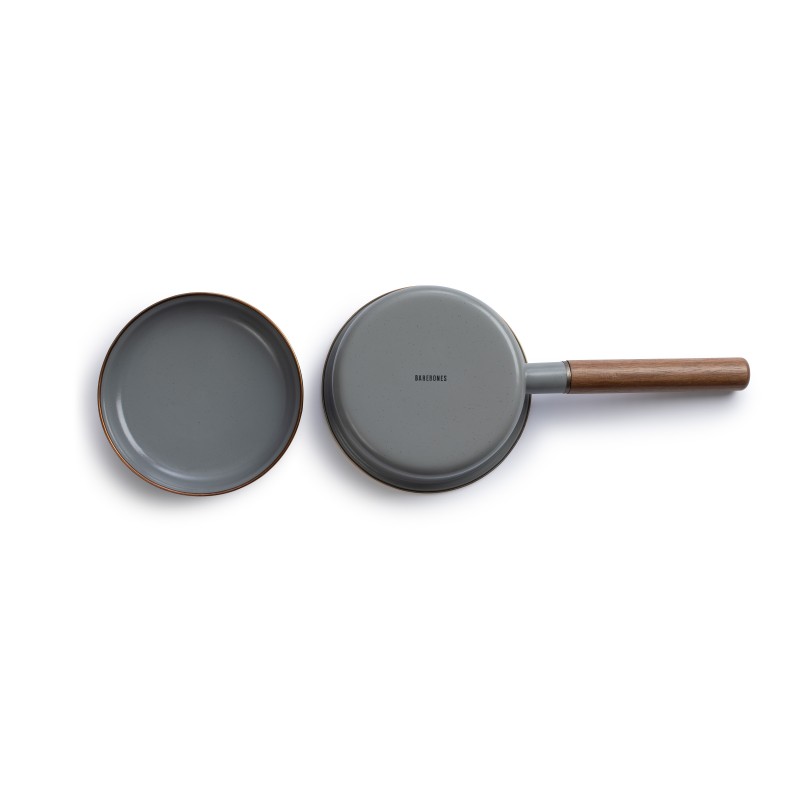 Casserole Acier Emaillé couleur gris foncé –...