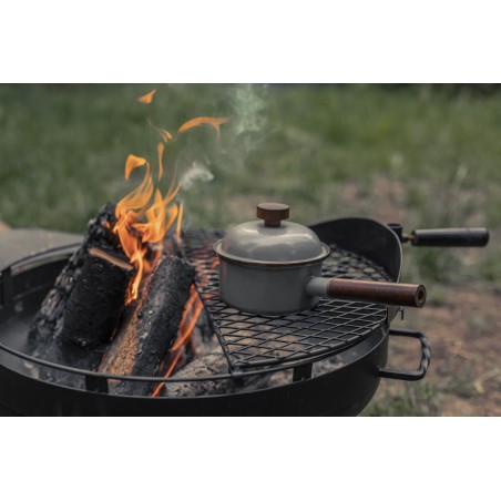 Casserole Acier Emaillé couleur gris foncé – Barebones Living