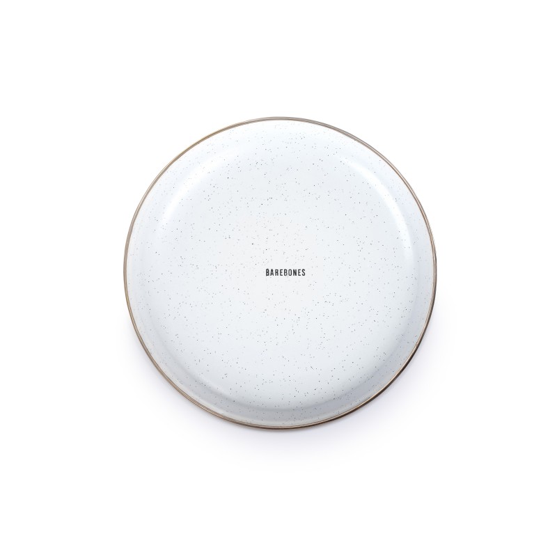 Small Enamel Steel Plates Eggshell Colour –...