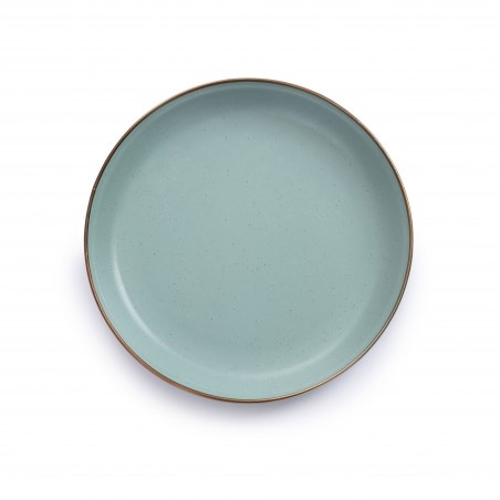 Small mint green enamel steel plates – Barebones Living
