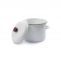 Kookpot geëmailleerd staal kleur eierschaal – Barebones... 2
