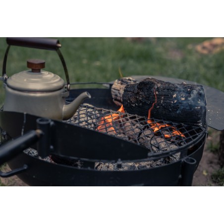 Théière en acier émaillé couleur gris foncé – Barebones Living