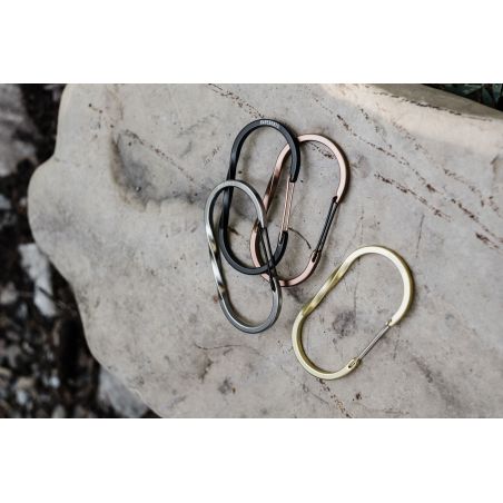 LARGE CARABINER GOLD – Barebones Living