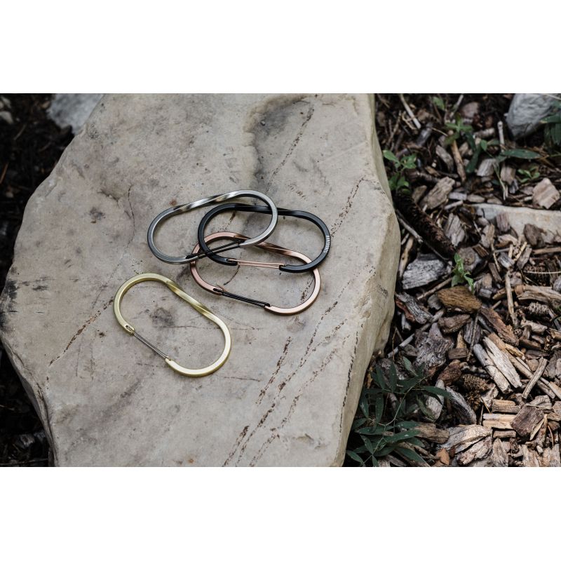 MEDIUM CARABINER 2 PCS ALUMINUM – Barebones Living