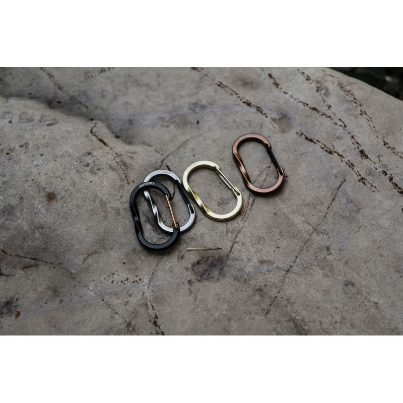 MEDIUM CARABINER 2 PCS COPPER – Barebones Living