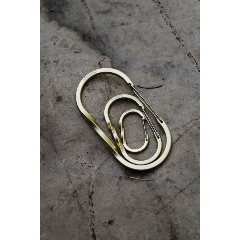 MITTLERER KARABINER 2 STK. GOLD – Barebones Living