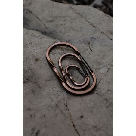 MOUSQUETON MOYEN 2 PCS CUIVRE – Barebones Living