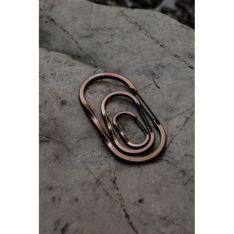 MEDIUM CARABINER 2 PCS ALUMINUM – Barebones Living
