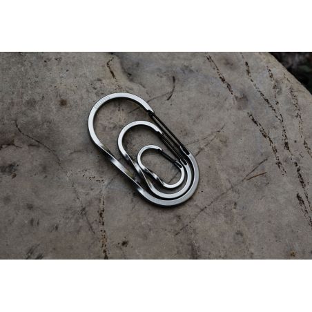 MOUSQUETON MOYEN 2 PCS ALUMINIUM – Barebones Living