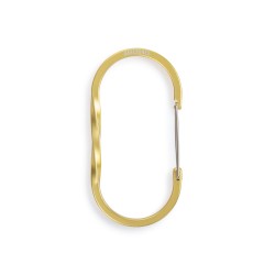 LARGE CARABINER GOLD – Barebones Living