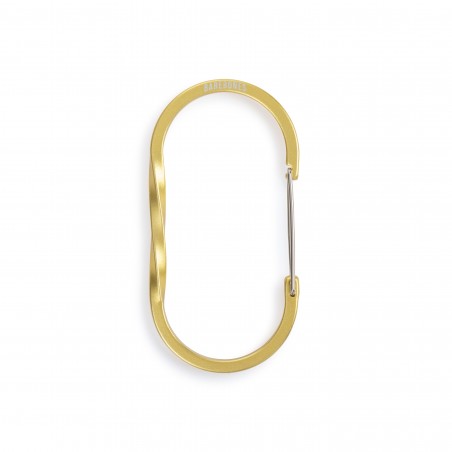 LARGE CARABINER GOLD – Barebones Living