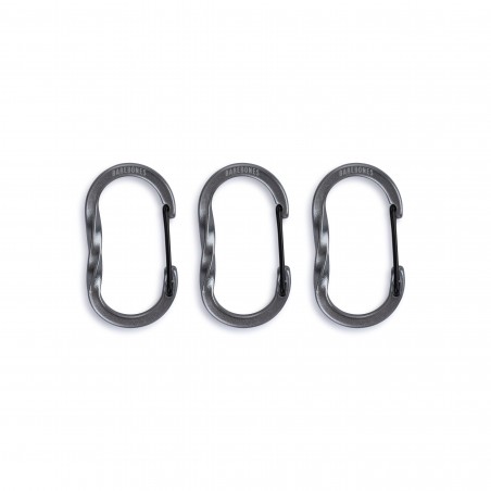 KLEINE KARABIJNHAAK 3 STUKS ALUMINIUM – Barebones Living