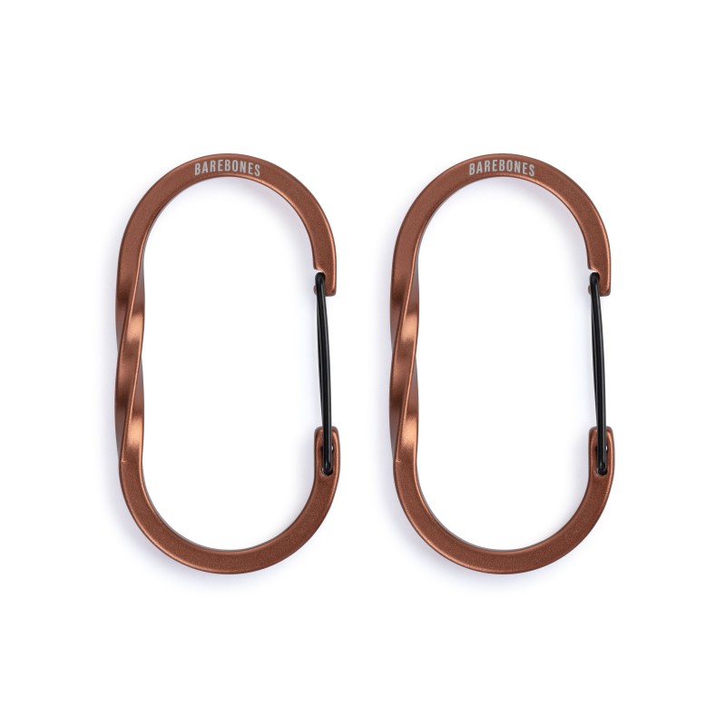 MOUSQUETON MOYEN 2 PCS CUIVRE – Barebones Living