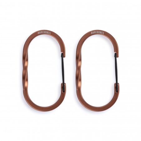 MOUSQUETON MOYEN 2 PCS CUIVRE – Barebones Living