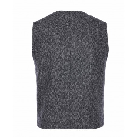 1937 Roamer Vest Dundee Grey Waistcoat - Pike Brothers