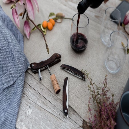 Set van 2 opvouwbare steakbijlen - FOLDING STEAK KNIFE/ SET-2 ST - Barebones Living